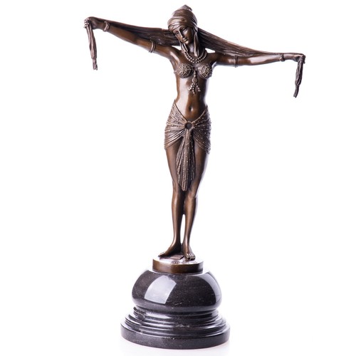 Sculpture bronze art déco - en,