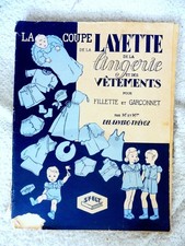 livre ancien couture mode
