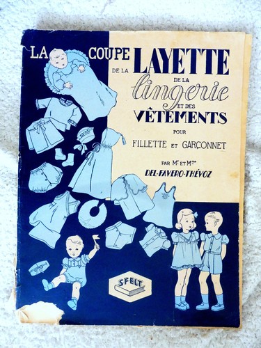 Livre ancien couture - livre, mode