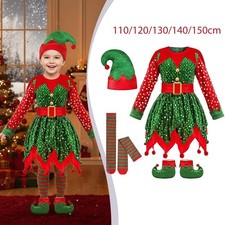 Costume de lutin de Noël pour