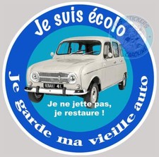 Sticker suis ecolo - je,