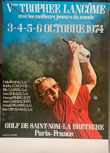 Affiche originale trophée - originale,