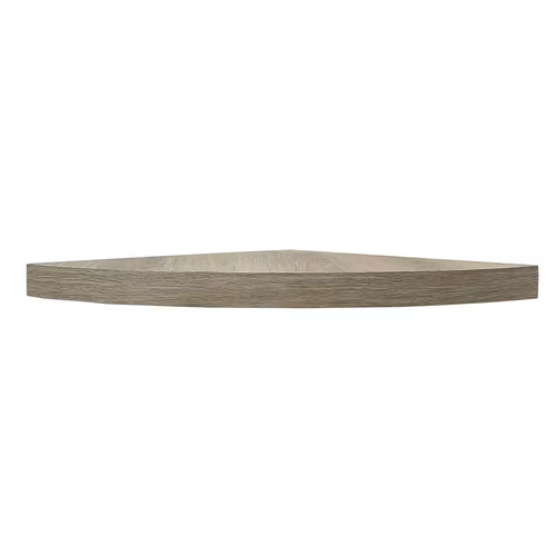 Floating corner shelf - floating, 14″