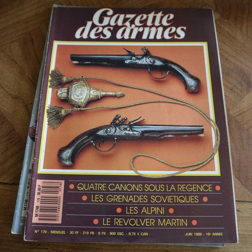 Revue gazette armes 178 - revue,