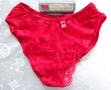 Culotte satin dentelle vintage