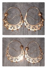 boucle d'oreille savoyarde en Or 18 Carats