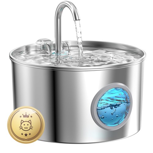 Fontaine eau chat - a,
