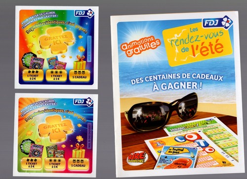 Grattage fdj lot - grattage,