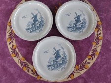 3 Assiettes Plates anciennes