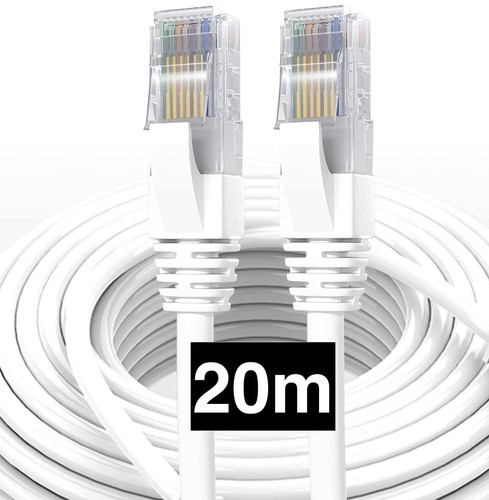 20m câble réseau ethernet - réseau,
