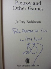 SUCCESSION LINO VENTURA / PIETROV AND OTHER GAME Jeffrey Robinson Envoi 