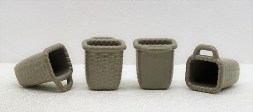 Grands paniers osier avec - grands,