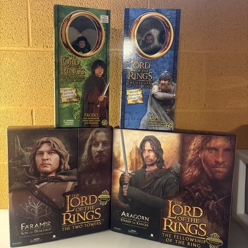 Lotr sideshow figure lot - sideshow,