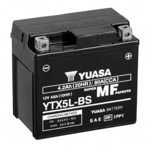 Batterie moto yuasa ytx5l - moto, ytx5l-bs