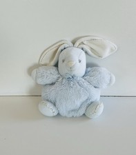 Peluche boule  p'tit Lapin Perle bleu ciel Kaloo 18 cm Doudou Patapouf