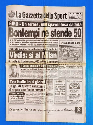 Gazzetta dello sport juin - sport,
