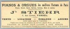 1907 Vesoul Stiehr Pianos