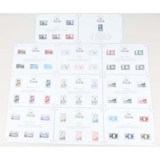 PATRIMOINE DE FRANCE TRÉSORS DE LA PHILATÉLIE SÉRIE COMPLÈTE DE 11 BLOCS DE 2021