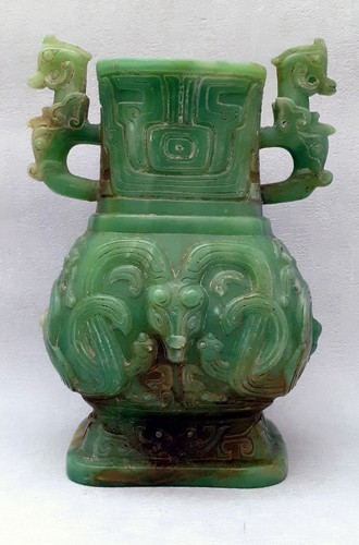 Vase chinois avec anses - vase,