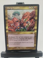 MTG Charge fervente / Fervent Charge Carte Magic FR NM