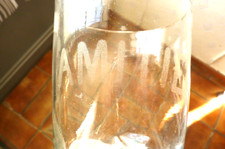 Grand verre ancien en cristal