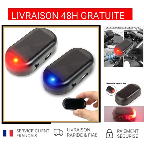Alarme voiture solaire antivol - voiture,