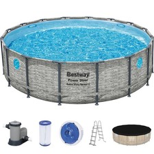 Bestway Piscine Power Steel SwimVista Cartouche De Pompe Diamètre 488 X 122 Cm