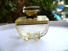ancien flacon de parfum FLEURS DE ROCAILLE DE CARON   ..1930 paris