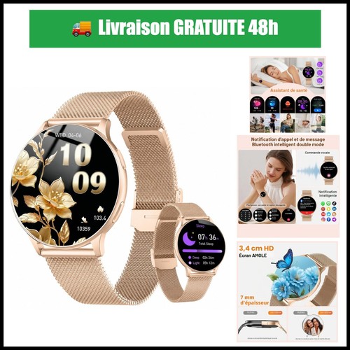 Montre connectée femme