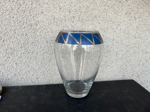 Vase verre transparent et - vase,