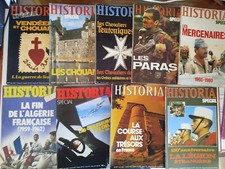 Lot de 9 Magazines Historia