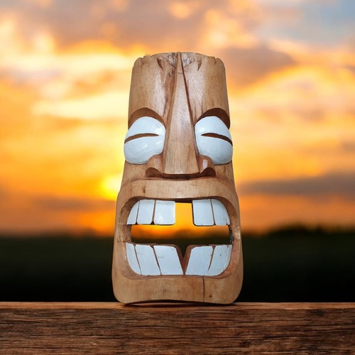 Tiki bois masque south lake - bois,