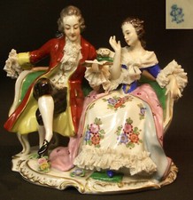 19èm statuette porcelaine