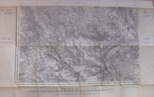 Carte etat major evreux s - carte,