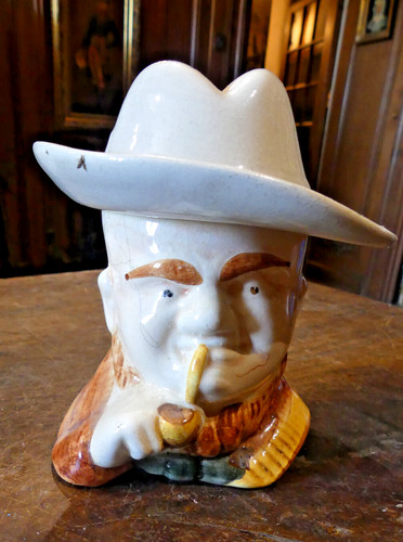 Pot tabac porcelaine - tabac,