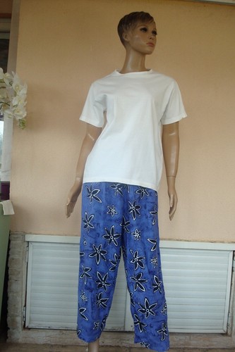 Pantalon fluide ete imprime - fluide,