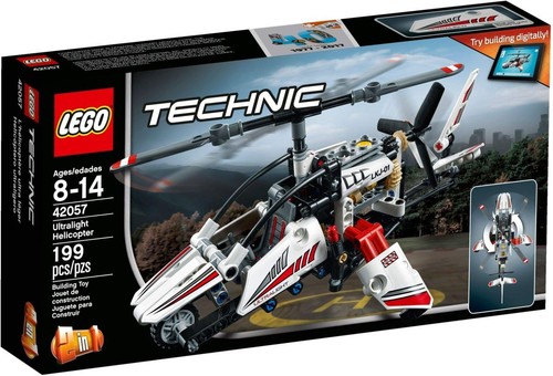 Lego technic 42057 ultralight - lego,