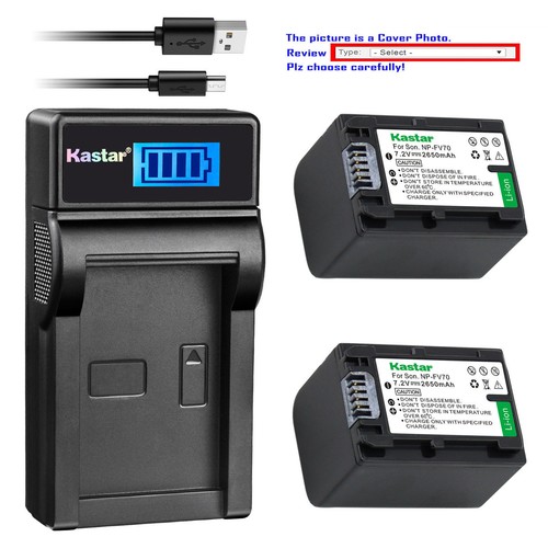 Fv70 battery lcd charger - or,