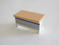 PLAYMOBIL (K1167) POLICE - Bureau Simple Blanc avec Paravent Commissariat 4264