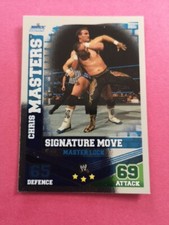 Chris Masters Master Lock Signature Move Foil Cartes Catch Slam Attax Mayhem...