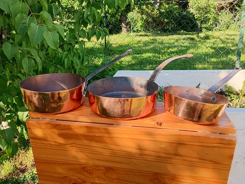 Lot trois casseroles - casseroles, en