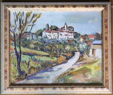 tableau aquarelle signée