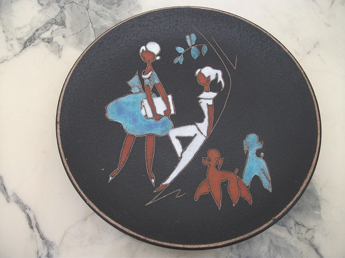 Assiette decorative ruscha - assiette,