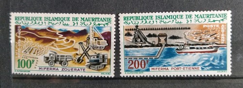 Timbres mauritanie mines - timbres,
