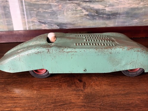 Jouet ancien bugatti - ancien, 38cm