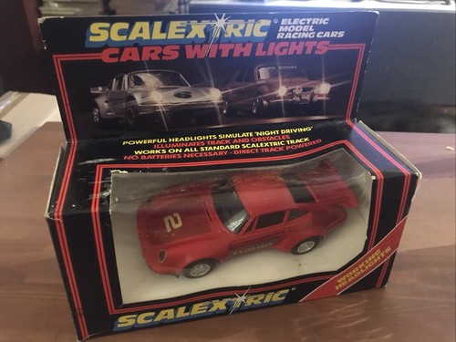 Scalextric vintage c427 red - vintage,