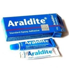 Colle adhésive époxy standard Araldite 13gm (résine 7gm + durcisseur 6gm)