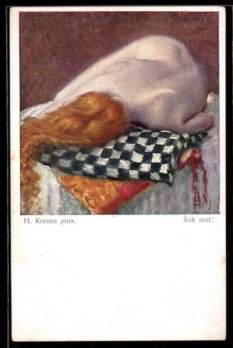 Carte postale artiste h - postale, d'artiste