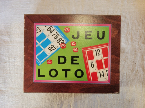 Ancien jeu loto imprimerie - de,