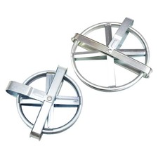 Poulie de corde à linge en fer lisse et professionnelle, suspension